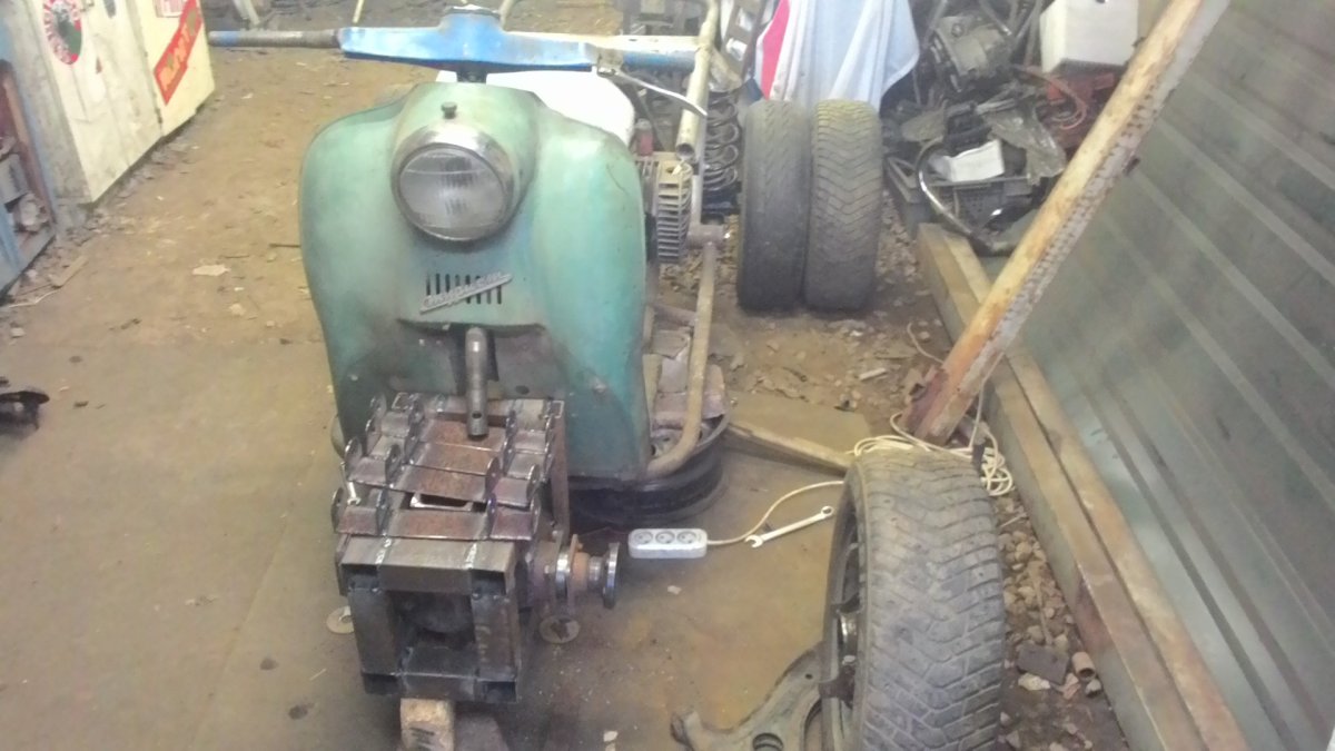 Мотороллер муравей переделки Кулибиных