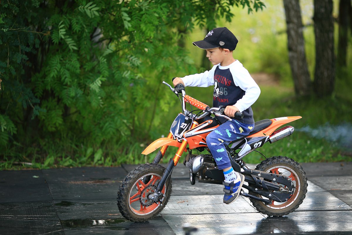 Маленькие мотоциклы для детей