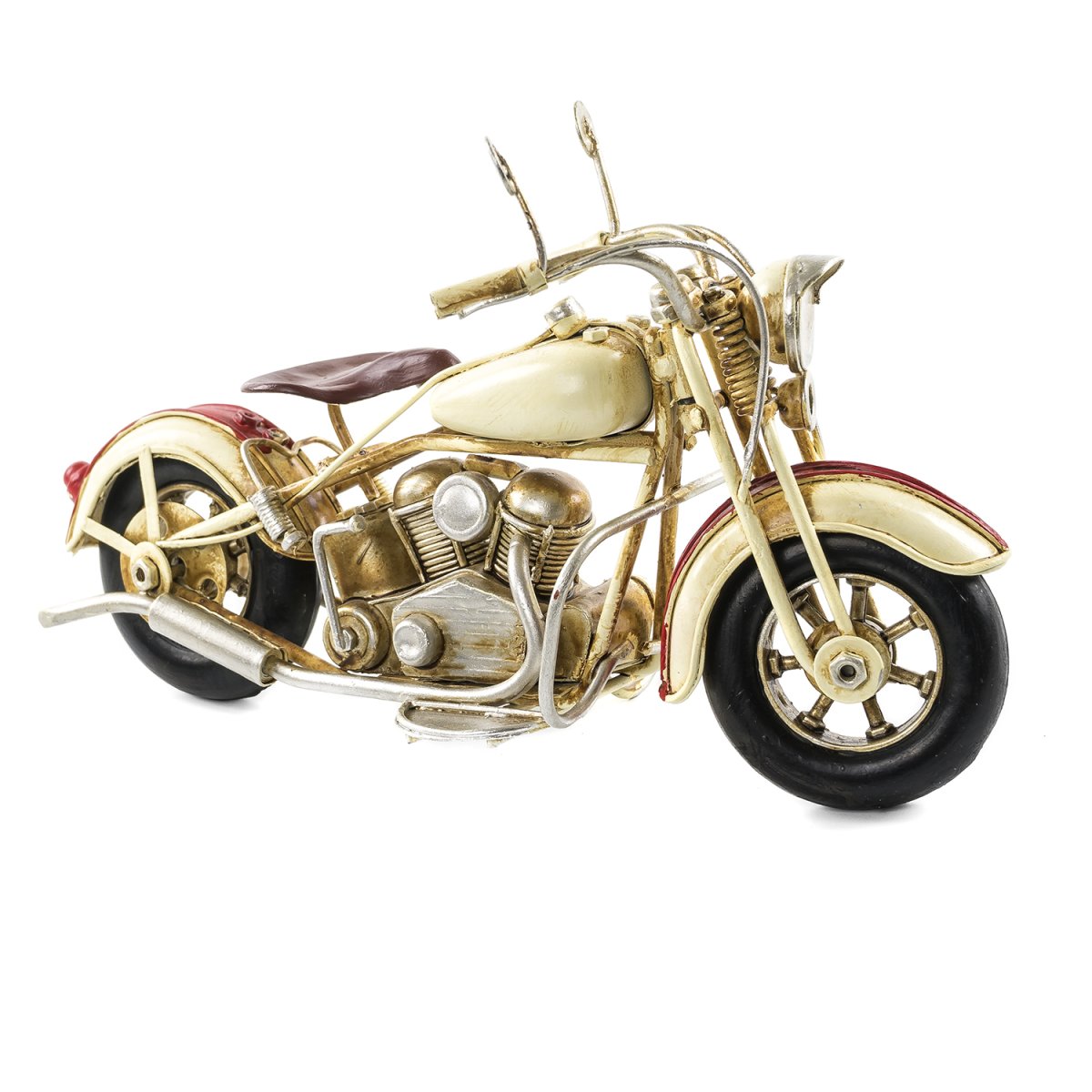 Модель мотоцикла indian 40 см, металл