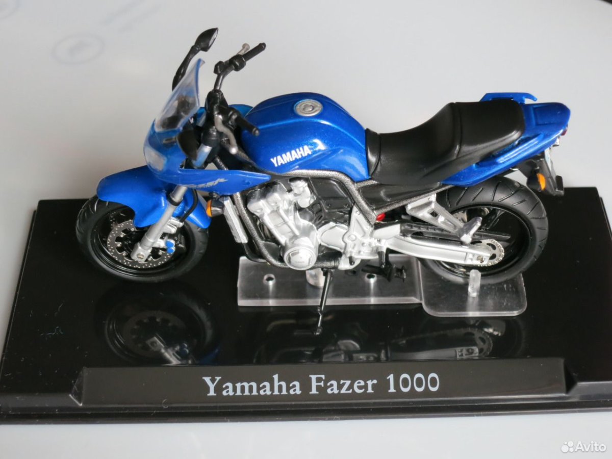 Yamaha fazer 600 1:24 масштабная модель