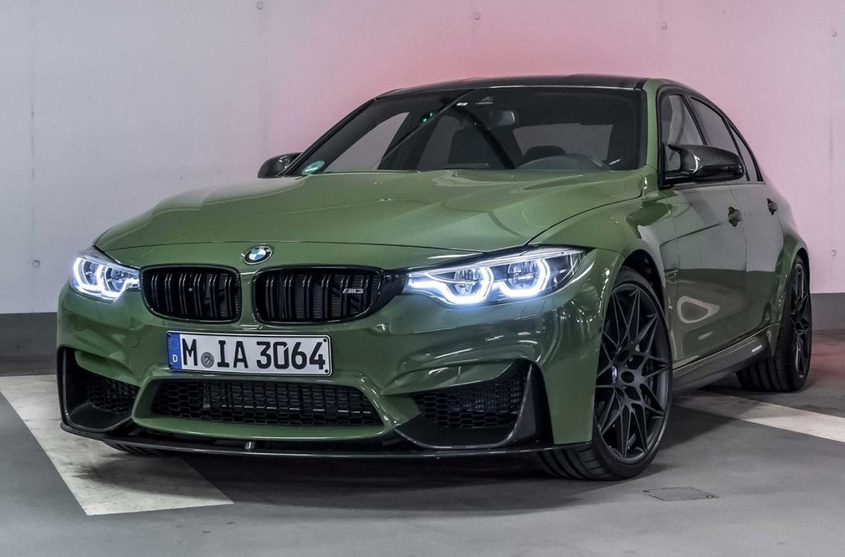 BMW m5 Urban Green