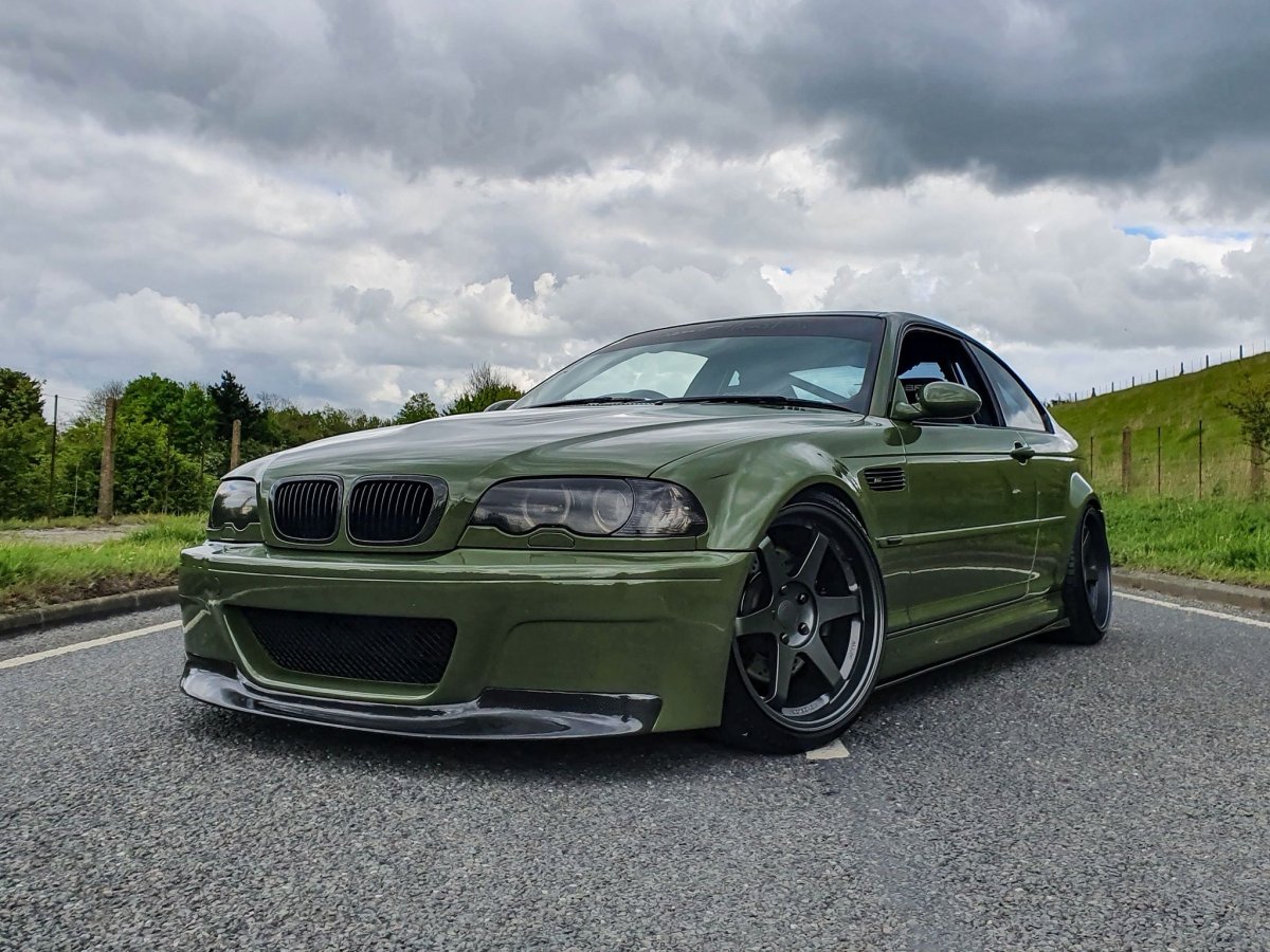 BMW e46 Green