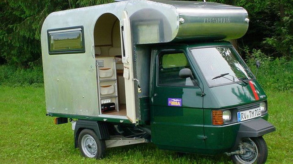 Piaggio Ape 50 — Bufalino кемпер