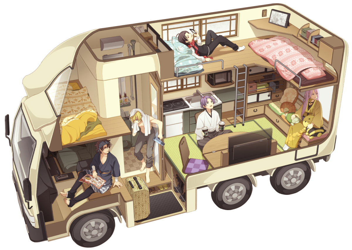 Дом на колесах арт