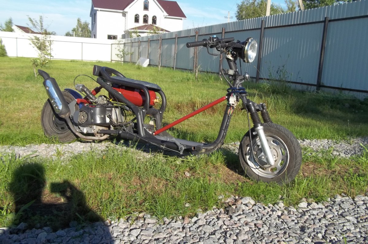 Ruckus из китайского скутера