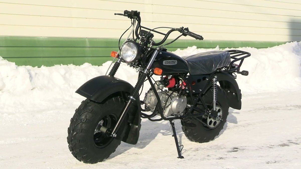 Мотоцикл внедорожный Скаут-3-125 Plus Vortex
