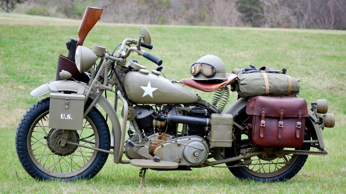 Харлей Дэвидсон мотоцикл армейский