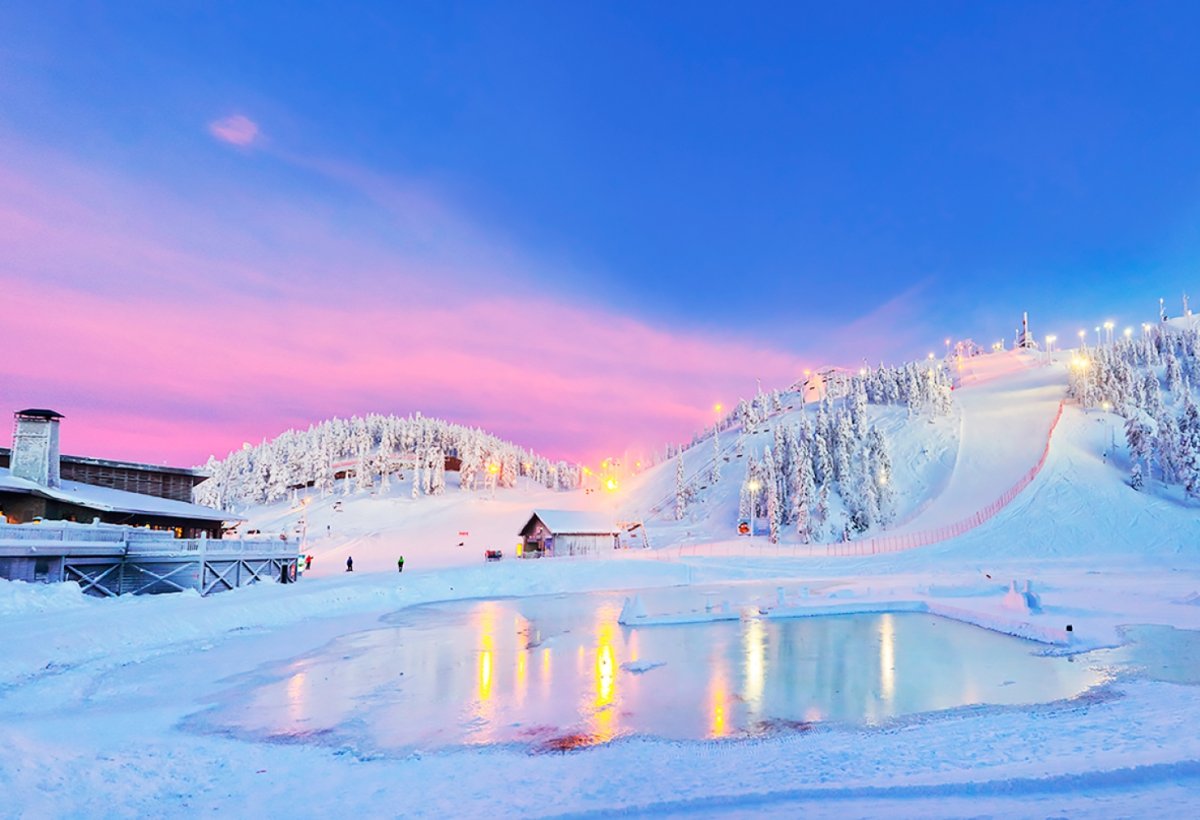 Лапландия горнолыжный курорт