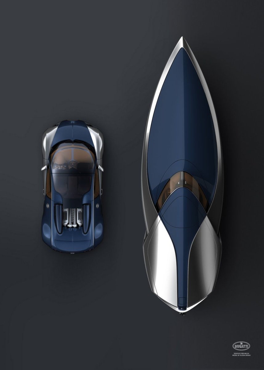 Катер Bugatti