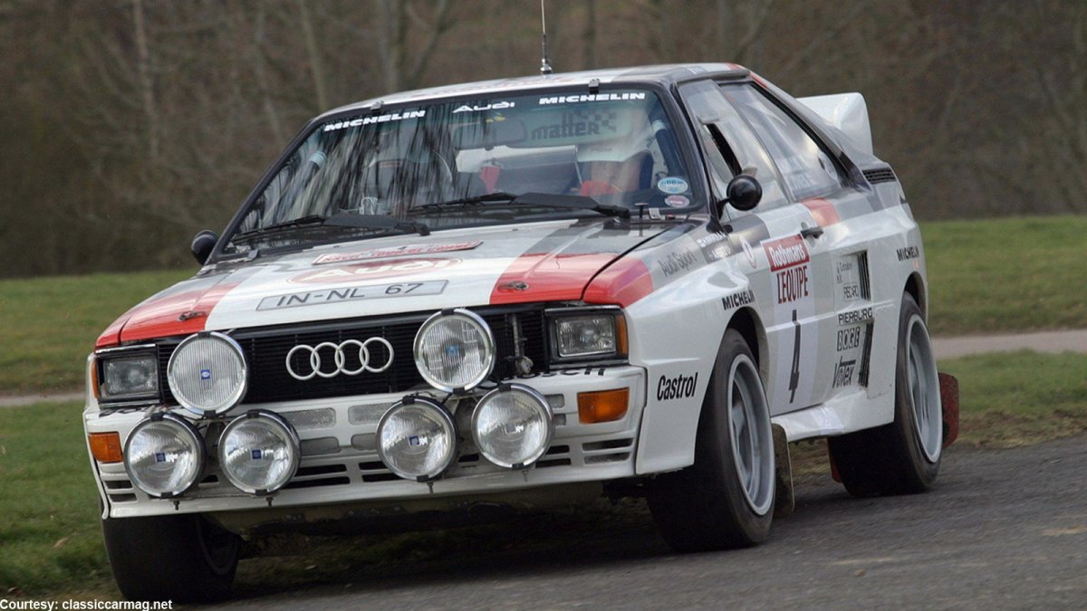 Audi Sport quattro Rally 1982