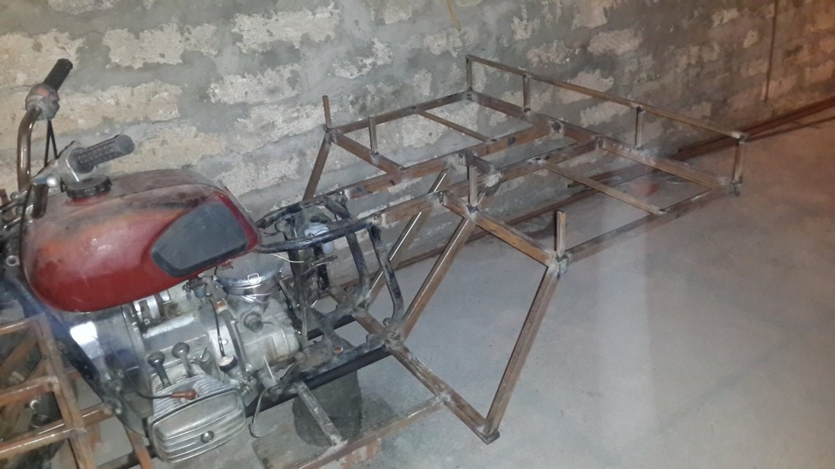 Самодельные Квадро мотовездеходы