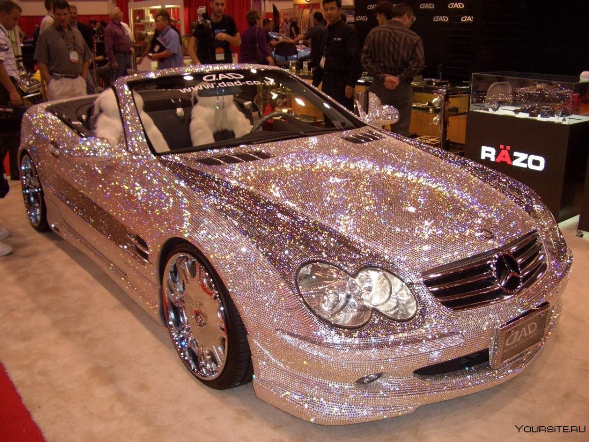 Сваровски Мерседес Бенц sl600