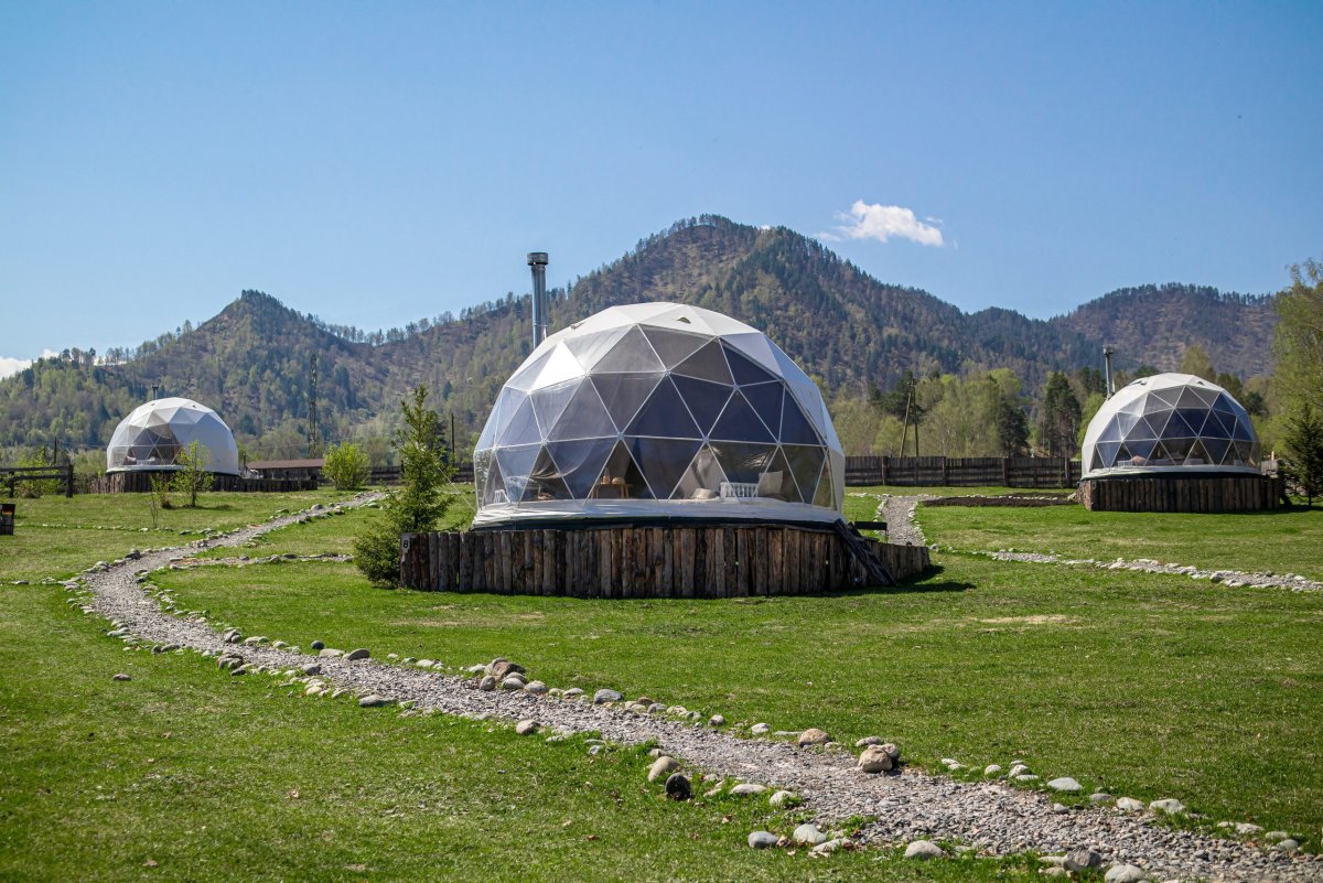 Купольный отель горный Алтай
