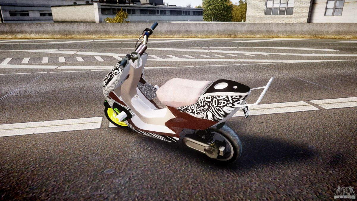 Yamaha Aerox под стант
