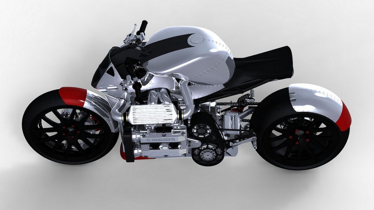 Оппозитный мотоцикл Honda