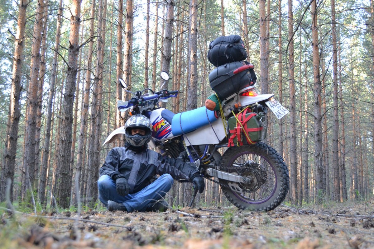 Мотоцикл в Бору