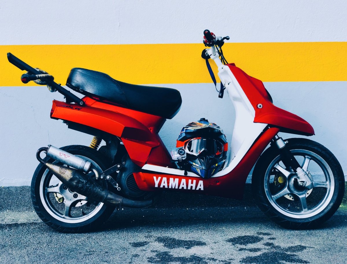 Yamaha BWS стант