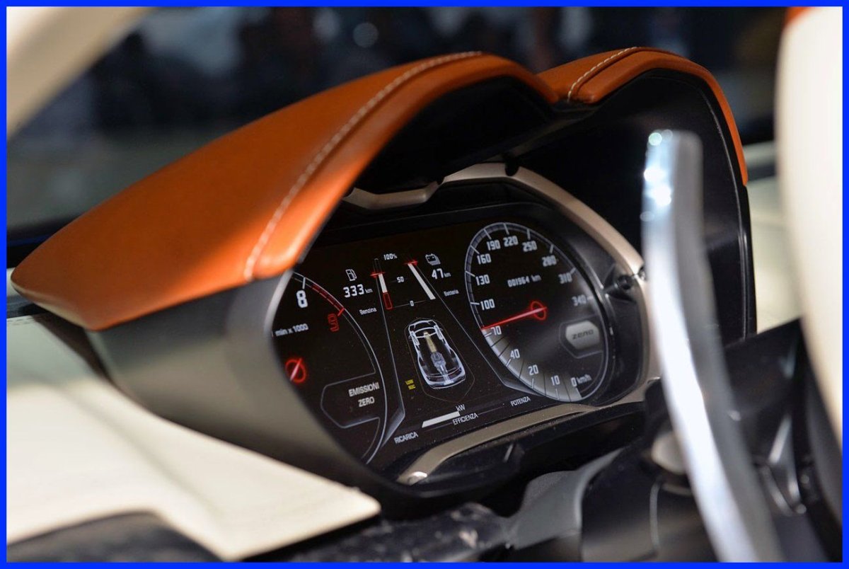 Спидометр Lamborghini Mantis Concept