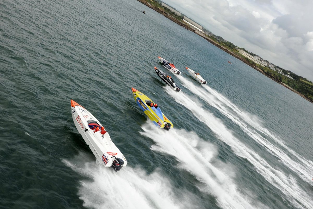 Lamborghini offshore Powerboat Racing.