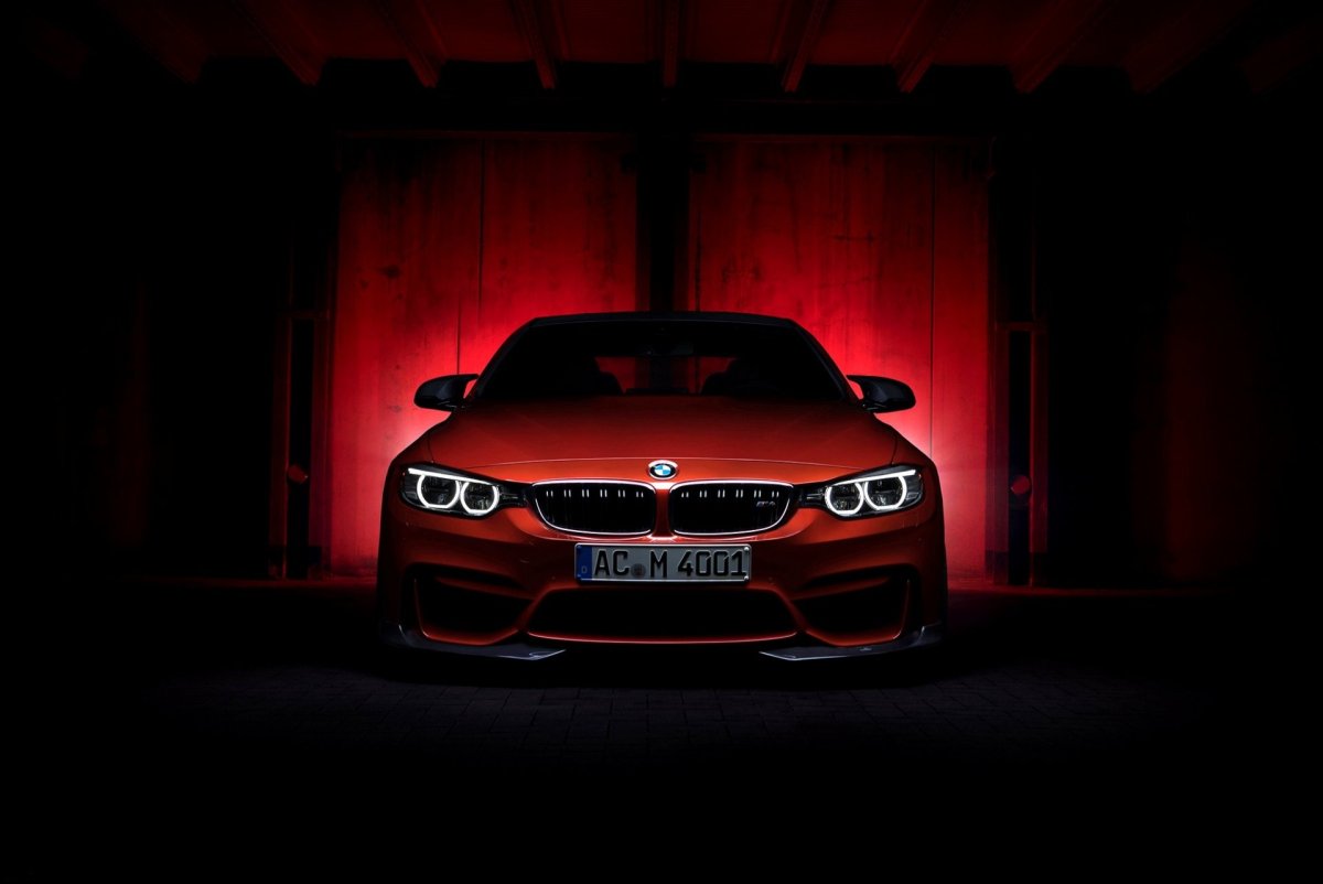 BMW m3 в темноте