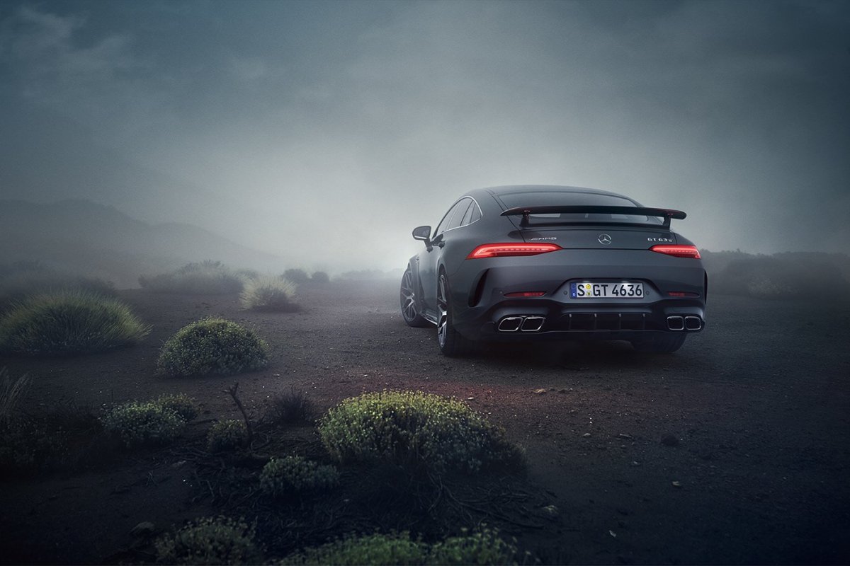 Mercedes-Benz Mercedes-AMG gt 4к