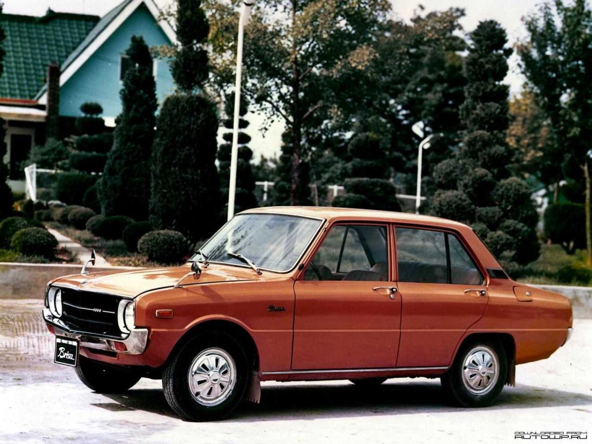 Kia sedan Brisa 1974 года