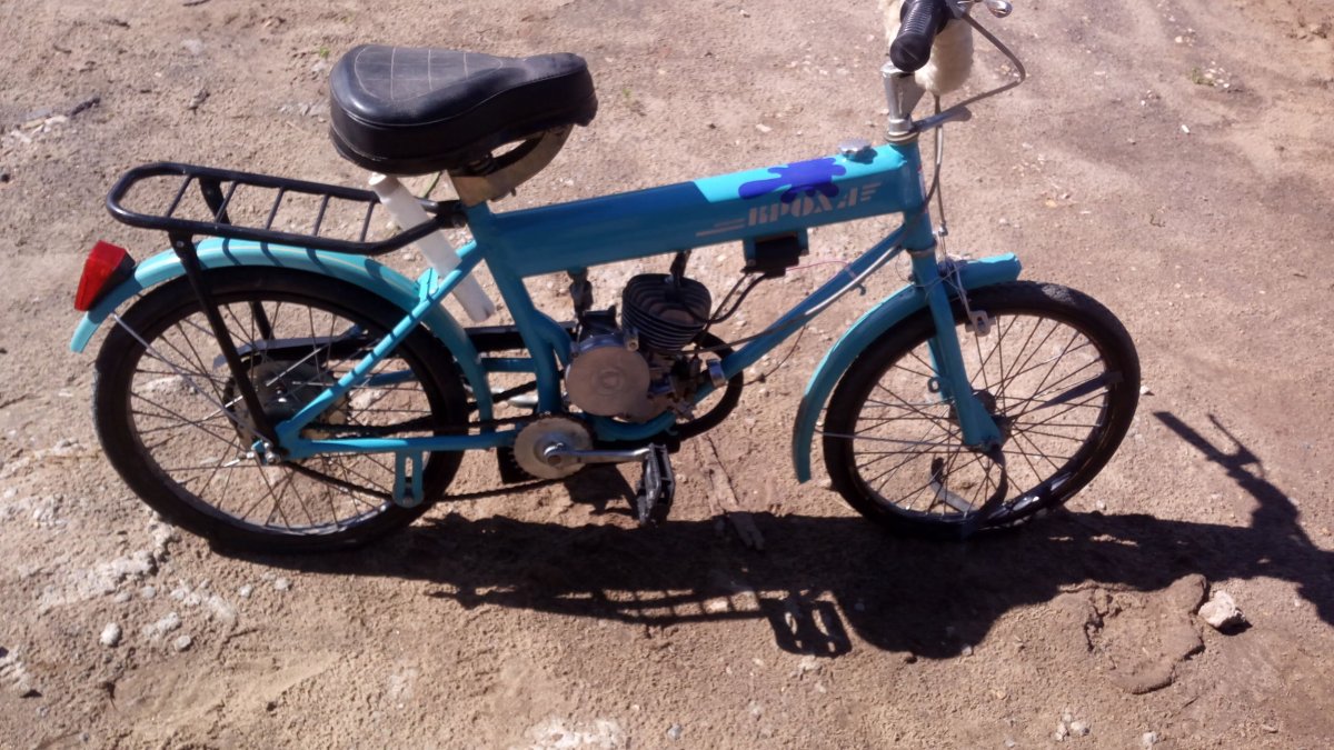 Мотовелосипед Кроха