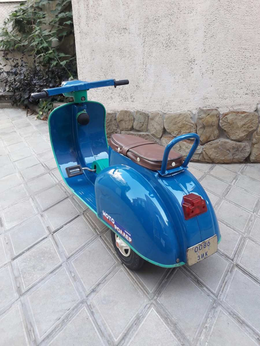 Педальный мопед Кроха