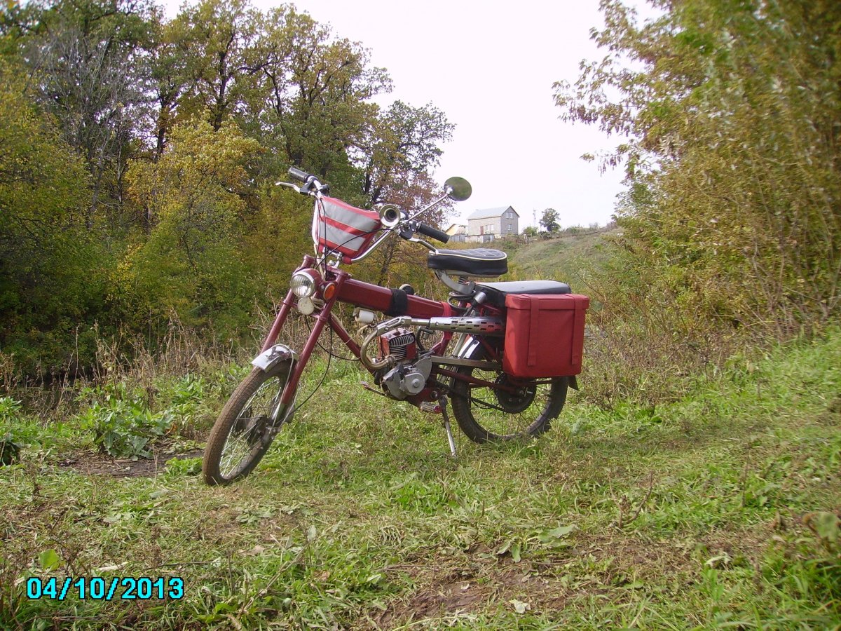 Сверх легкий мопед