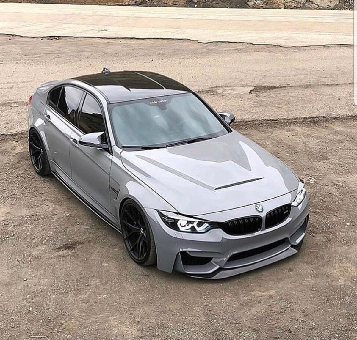 BMW m3 f80 серая