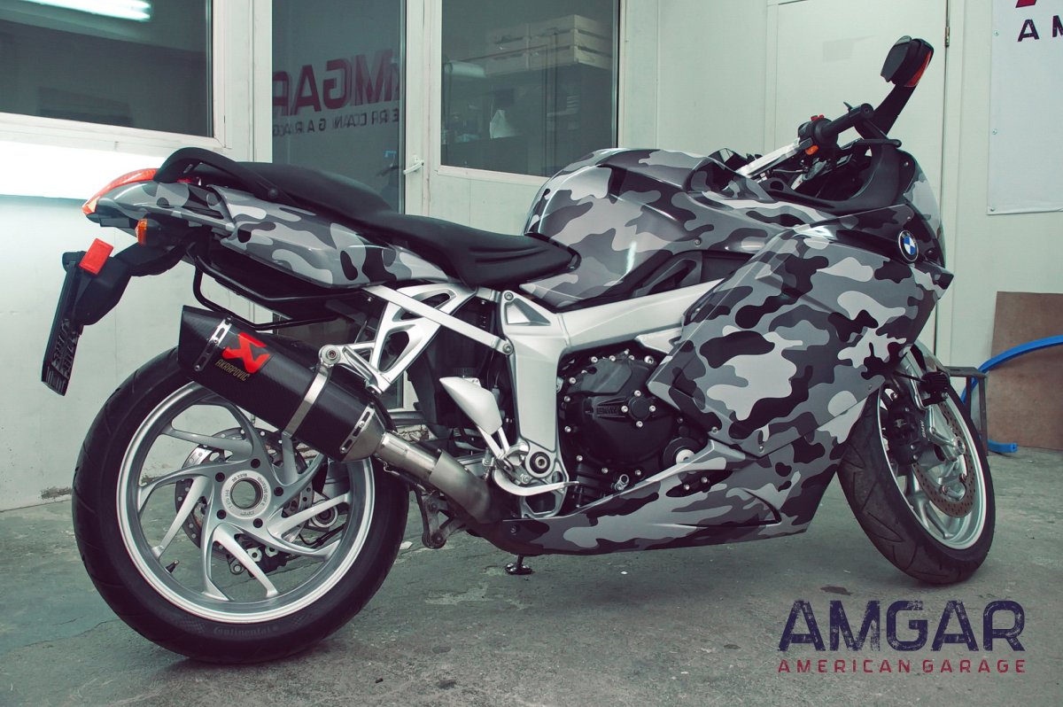 Мотоцикл BMW камуфляж