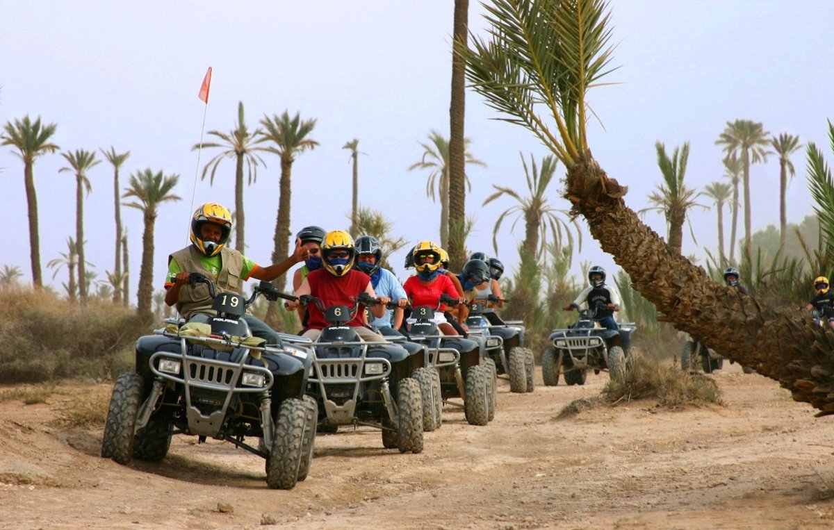 Quad biking