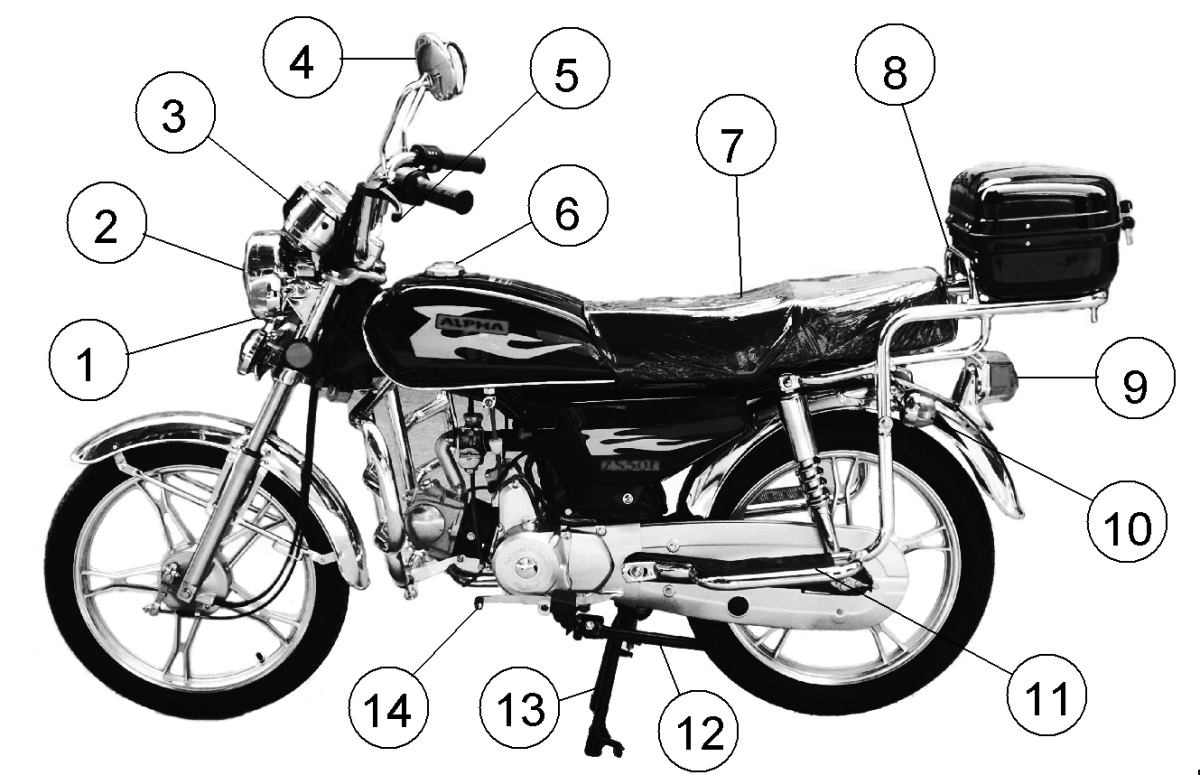 Альфа 110 кубов чертеж