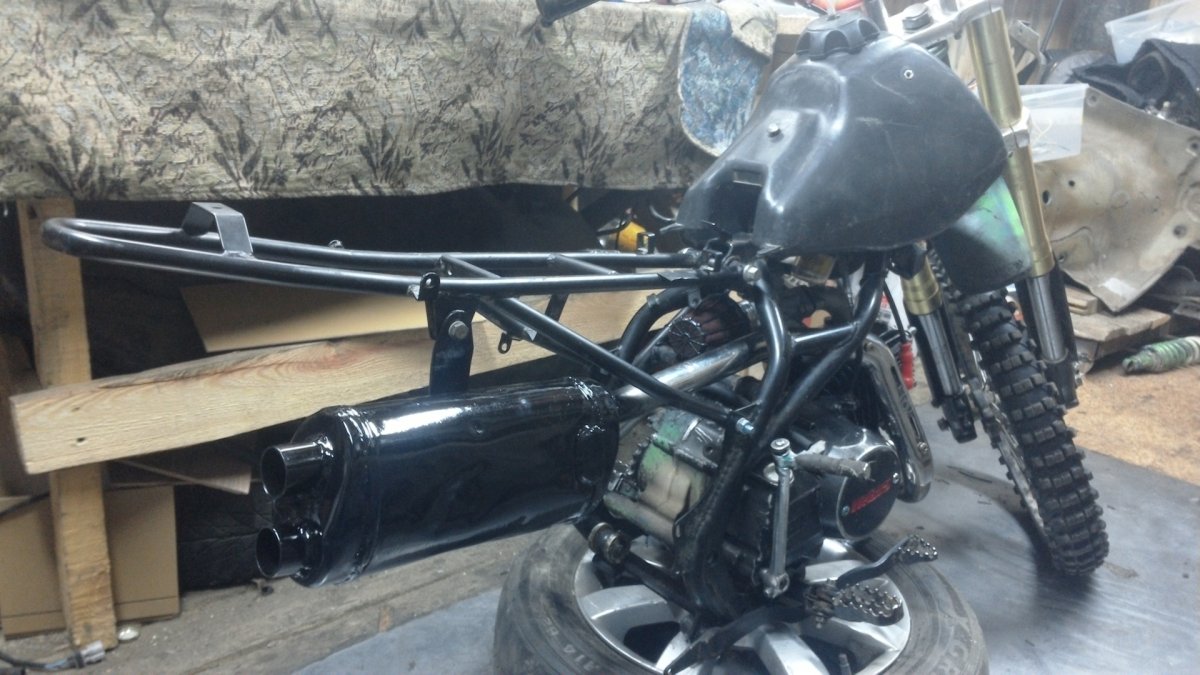 Багажник на питбайк Кайо 125