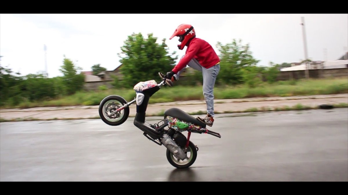 Yamaha Slider стант