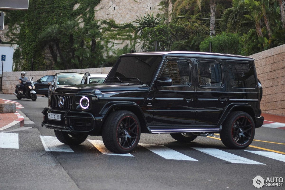 Mercedes g63 AMG чёрный