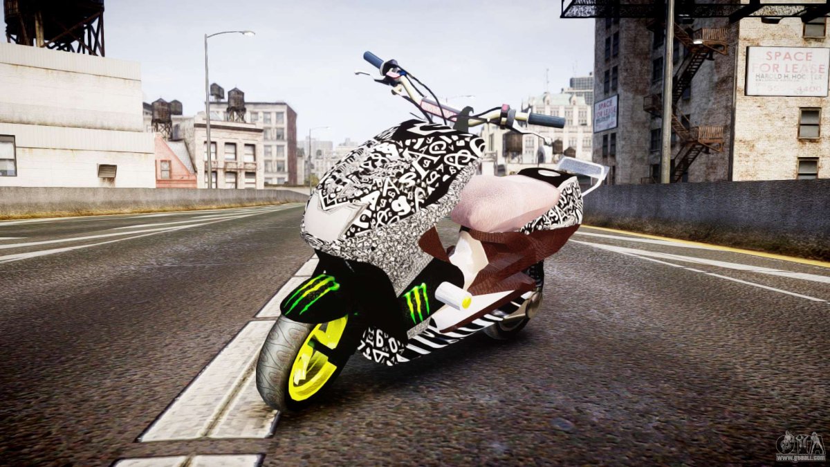 Honda Dio 35 стант