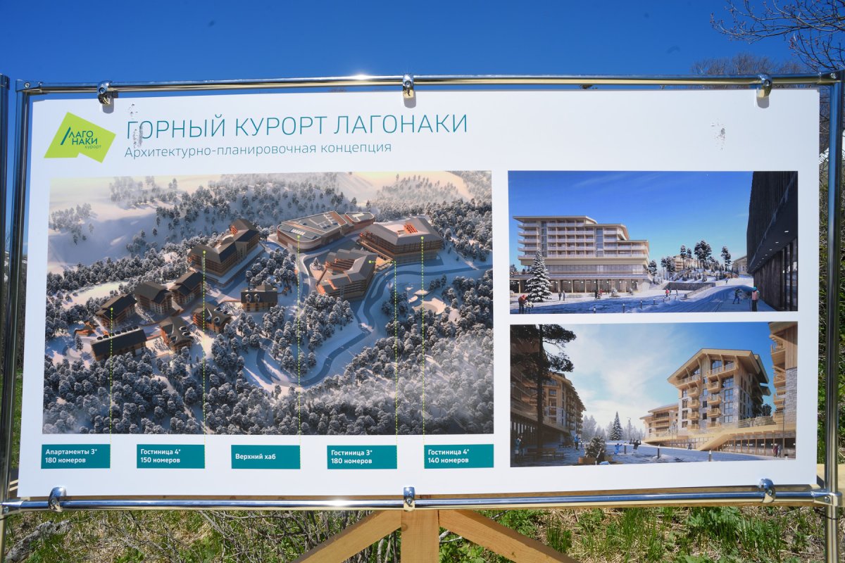 Проект горнолыжного курорта Лагонаки