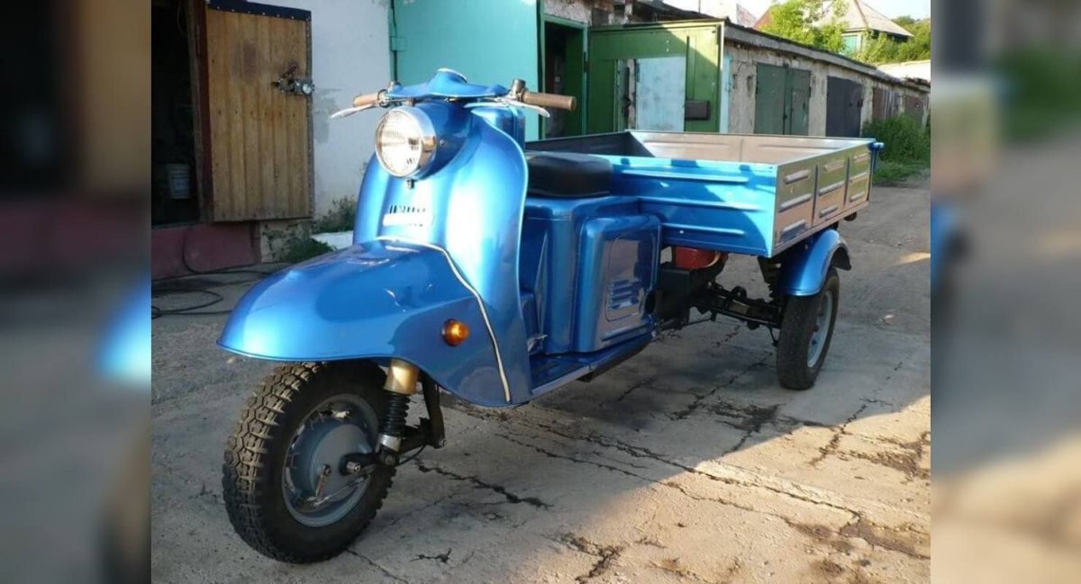 Мотороллер муравей 3