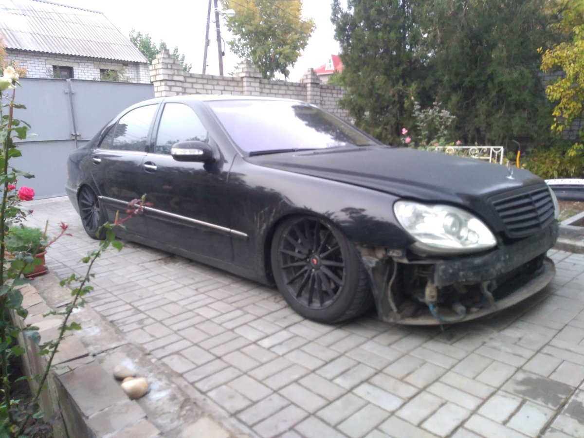 Мерседес 220 s класс пневма