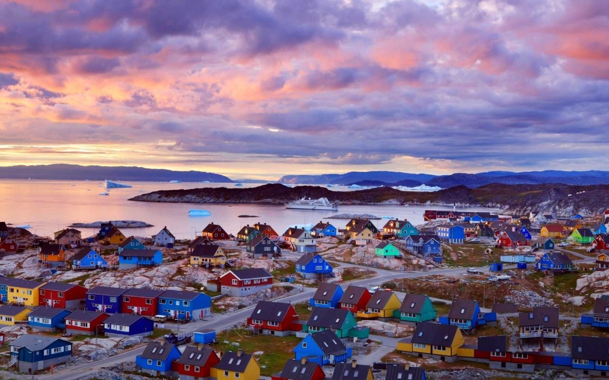 Гренландия столица Нуук