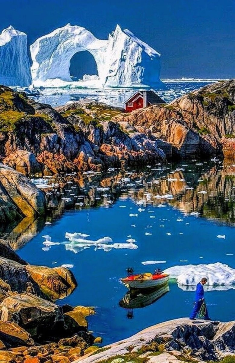 Гренландия пейзажи