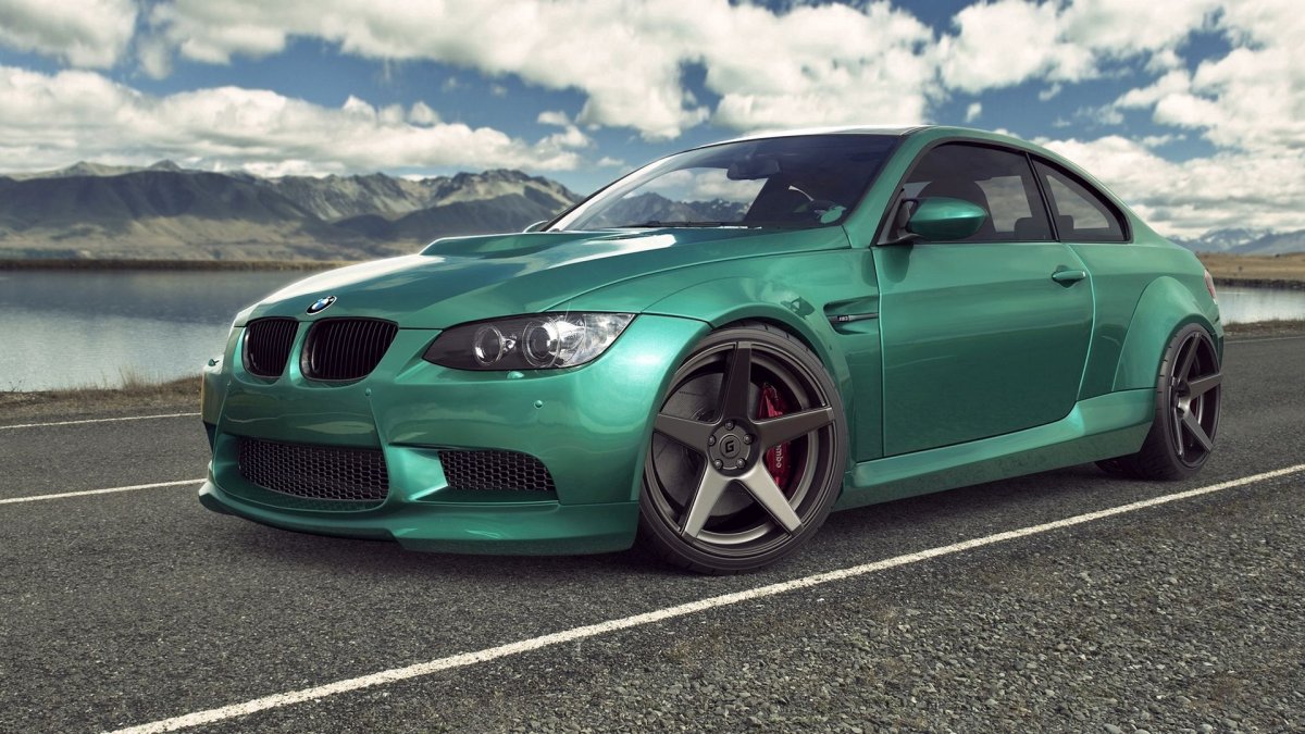 BMW m3 e92 Green