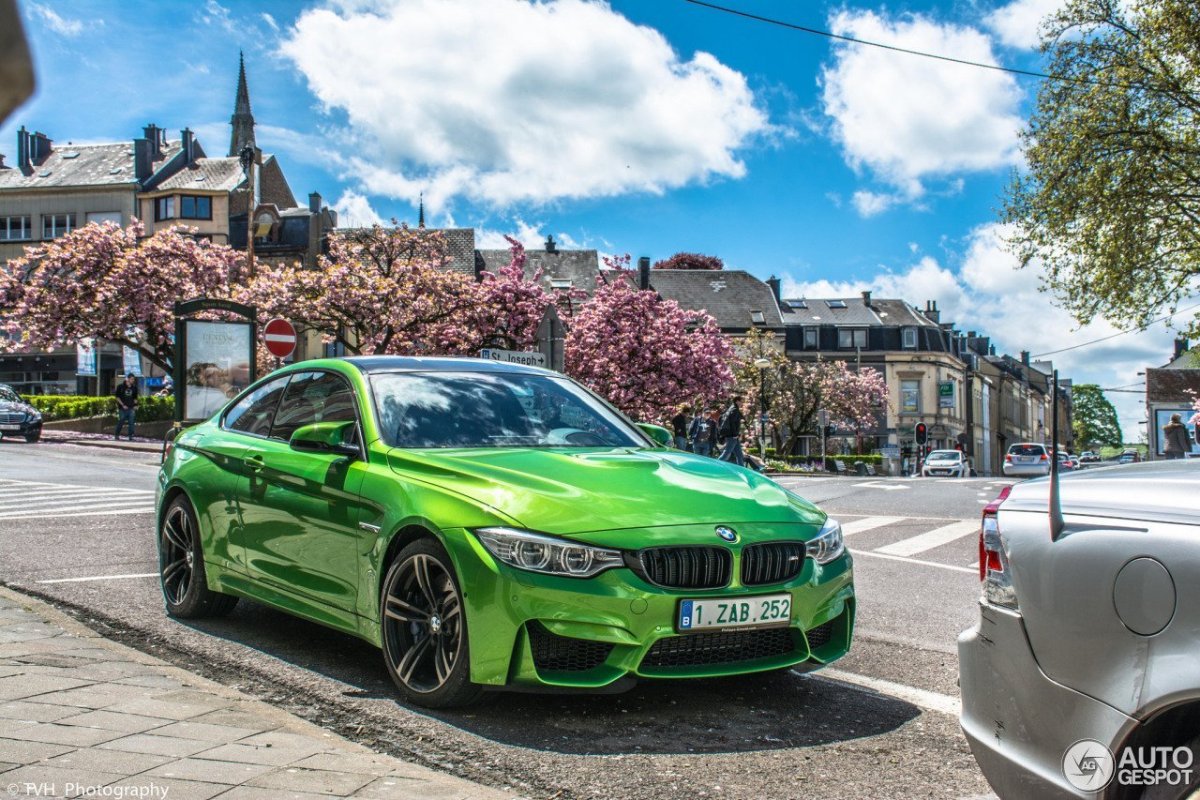 BMW m4 f82 Green