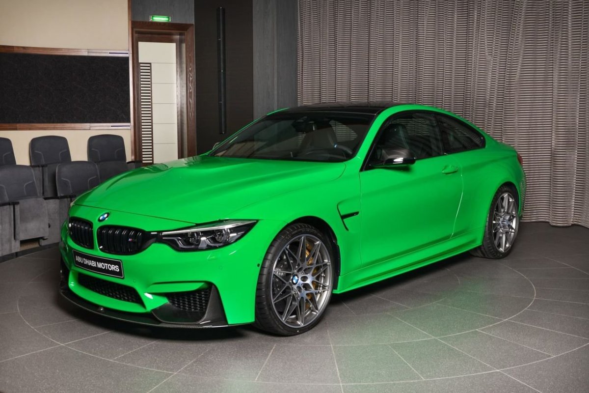 BMW m4 Green