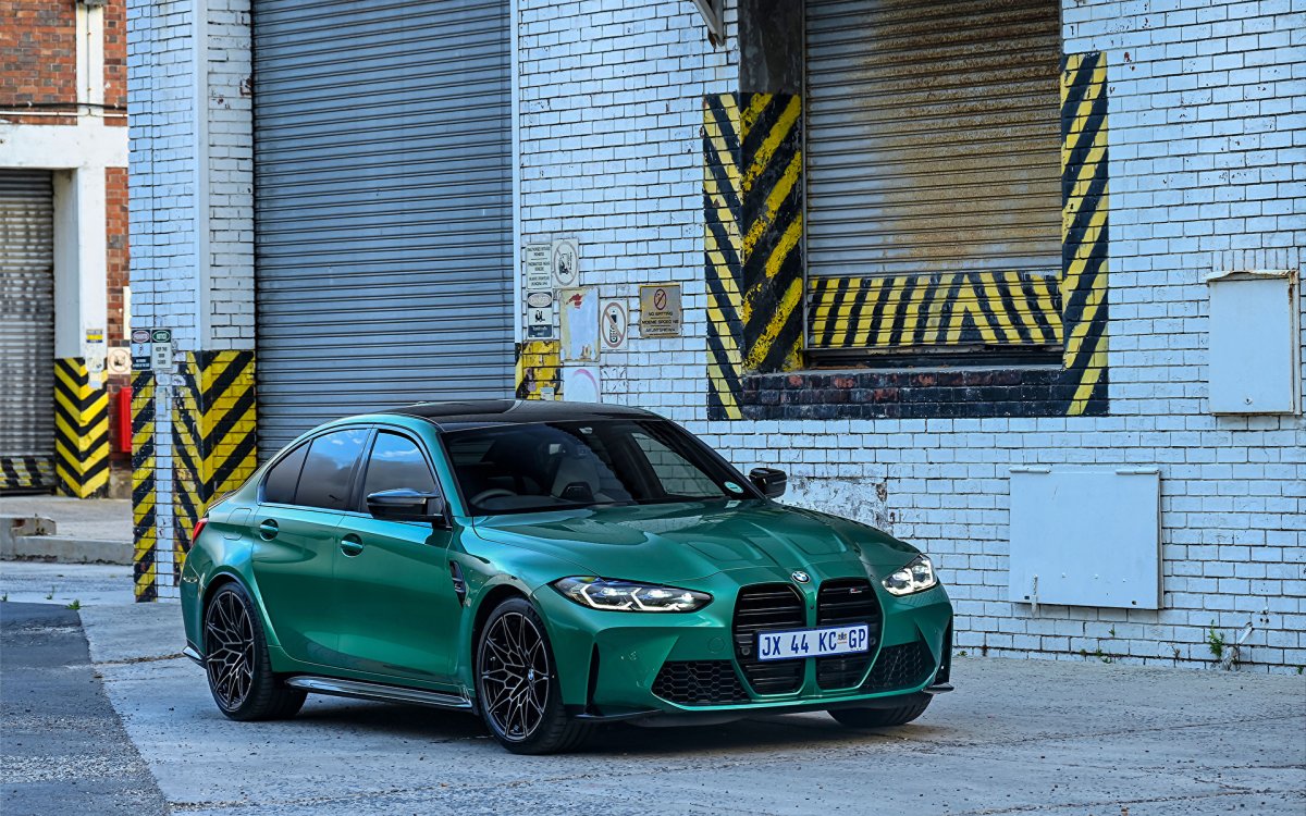 BMW m3 зеленая