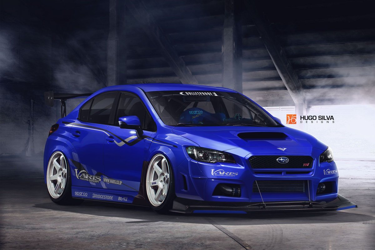 Открытка Subaru