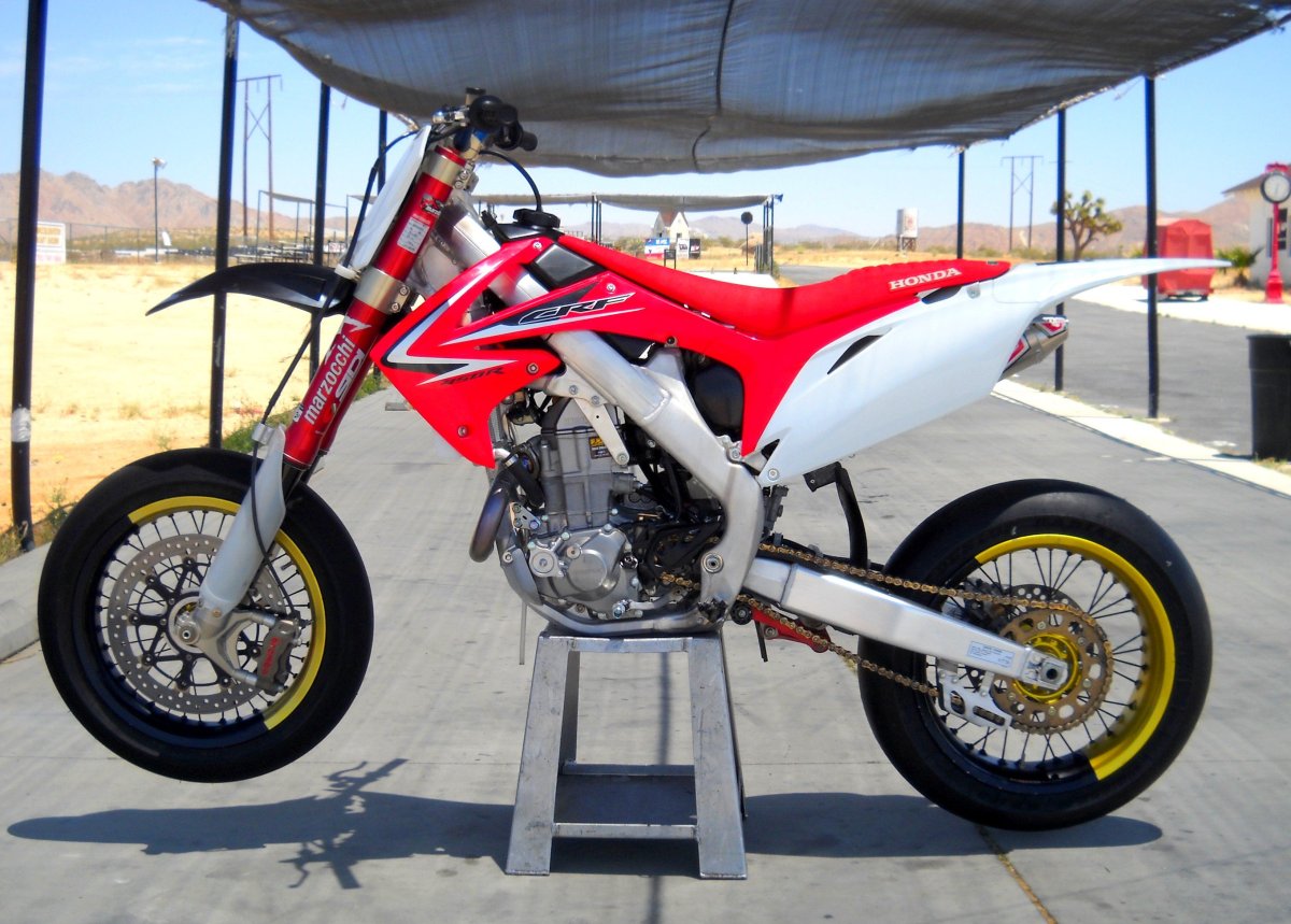 Honda CRF 450 мотард