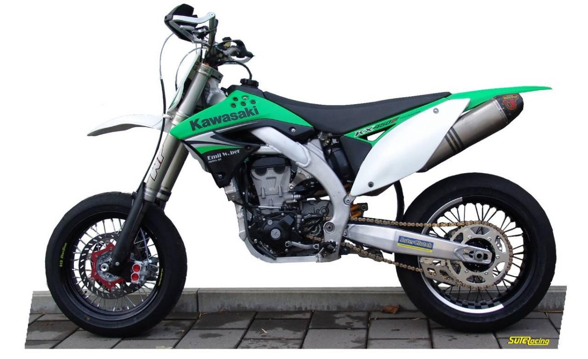Kawasaki 450 мотард