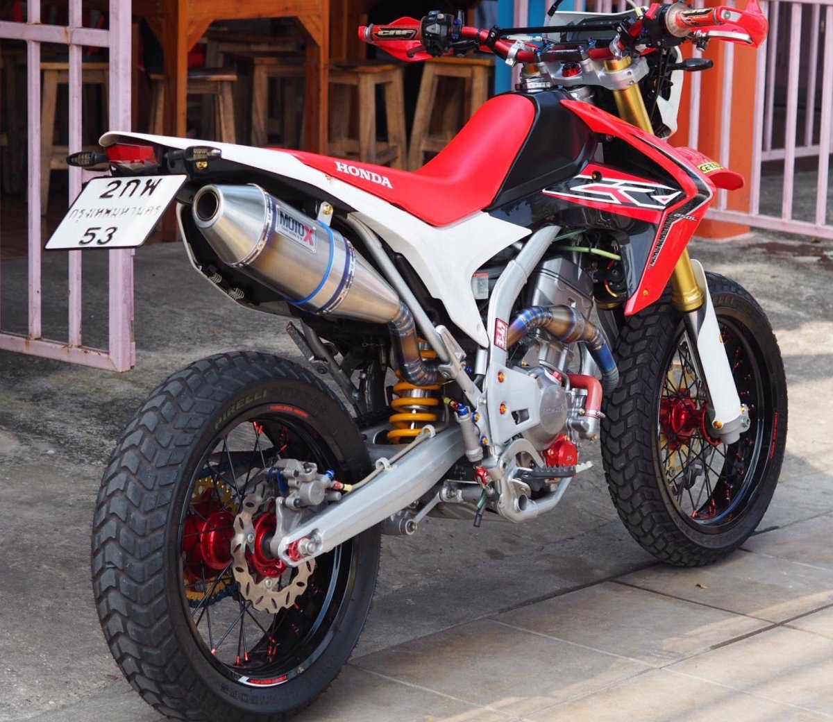 Honda CRF 250 мотард
